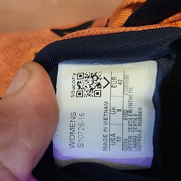 Saucony Freedom 5 Running Shoes Red W10 - Picture 6 of 10